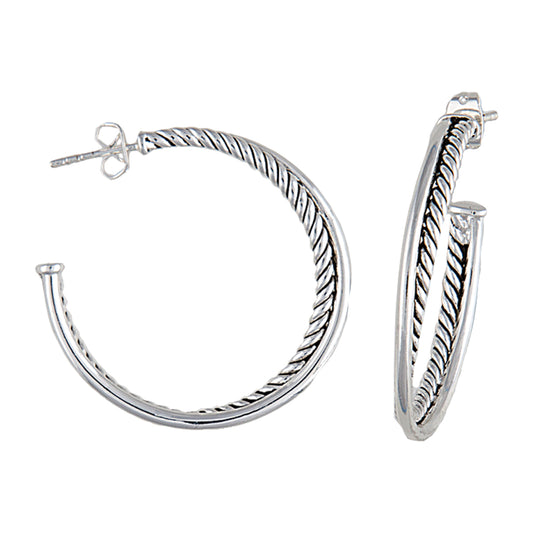 Montana Hoop Ear Rings