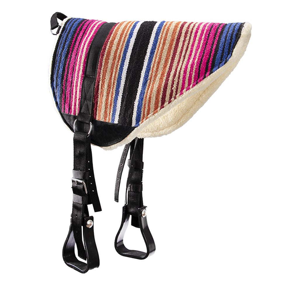 Fort Worth Navajo Bareback Pad with Ox Bows