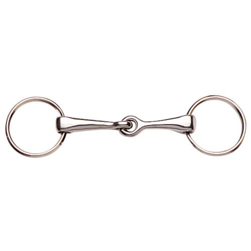 Key Ring Silver Snaffle Bit