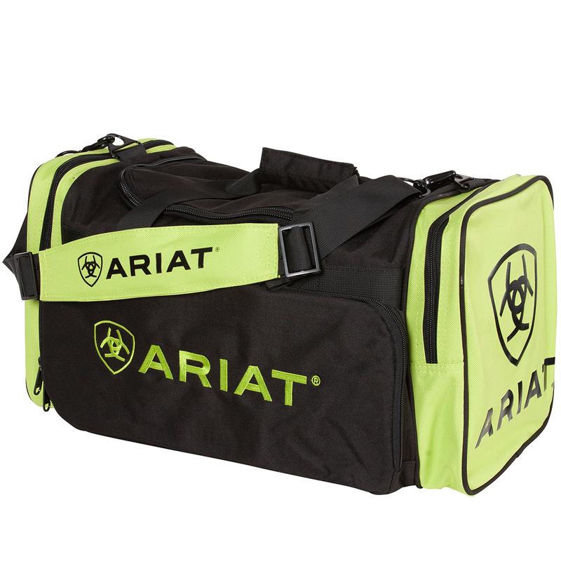 Ariat Junior Gear Bag Black with lime