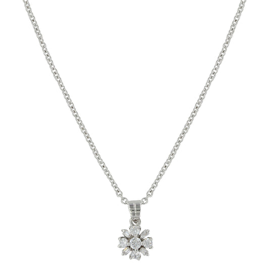 Montana Simply Brilliant Flower Necklace