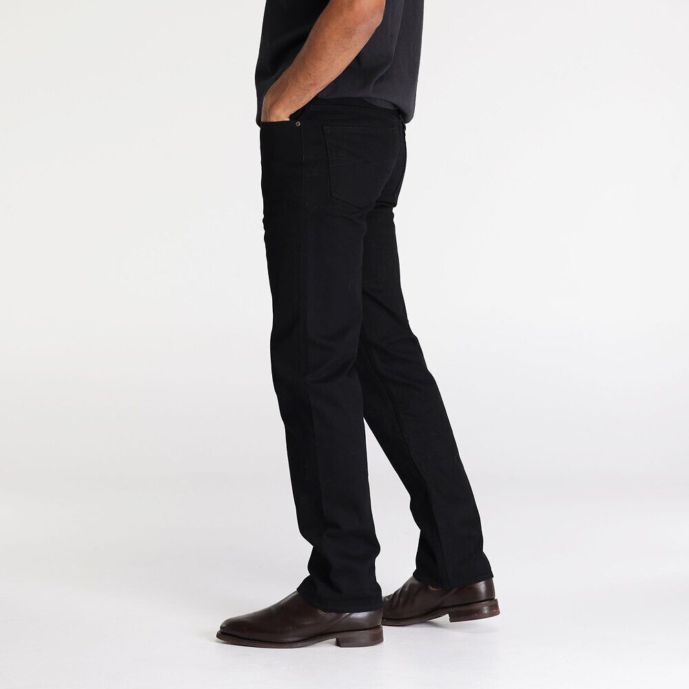 Lee Riders Classic Straight Stretch Mens Jeans Black