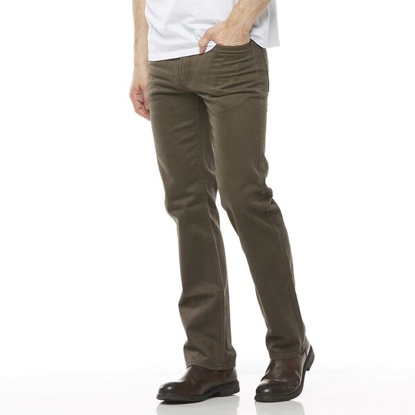 Lee Riders Moleskin Stretch Mens Jeans Woodland Brown