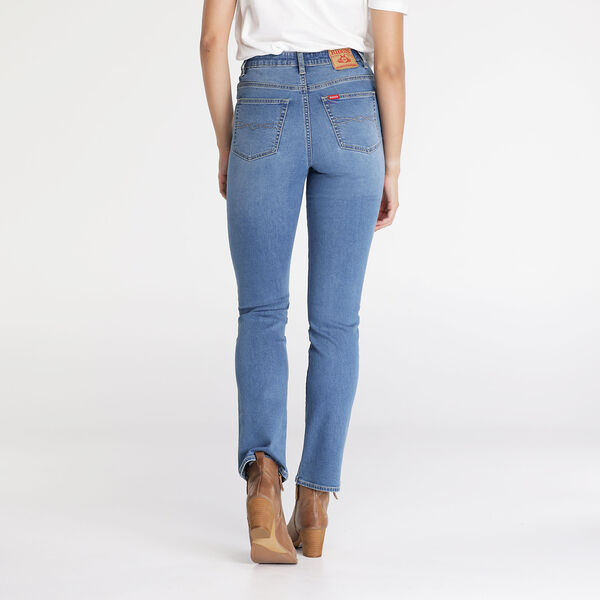Lee Riders Classic High Straight Leg Ladies Jean Light Indigo