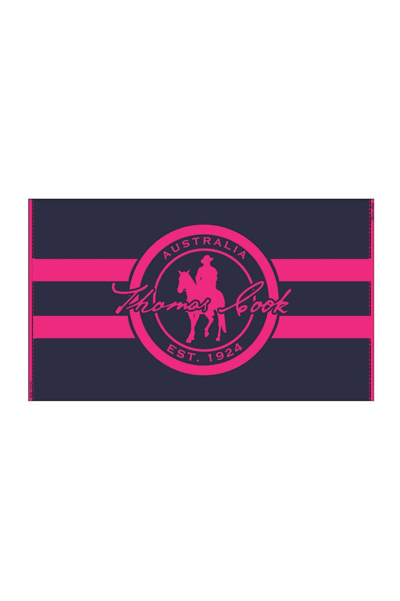 Thomas Cook Logo Towel Navy & Pink