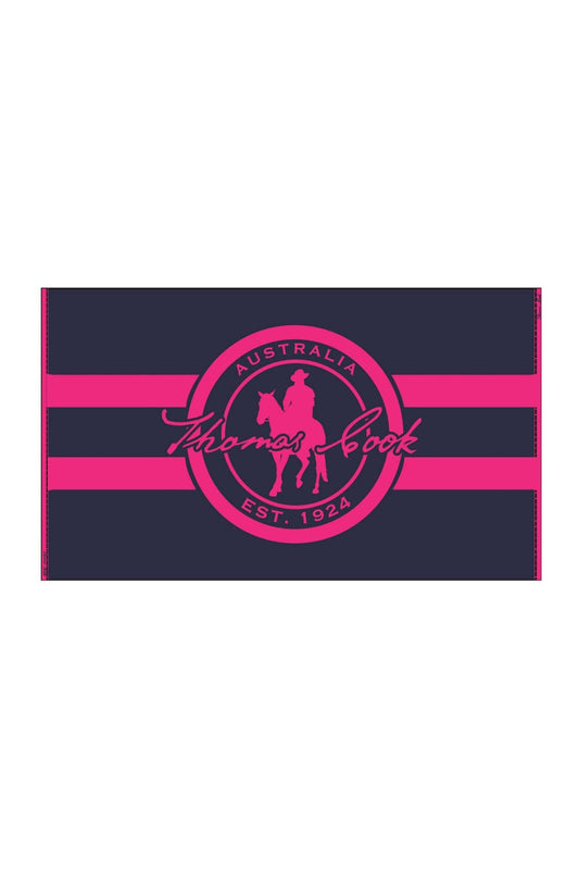 Thomas Cook Logo Towel Navy & Pink
