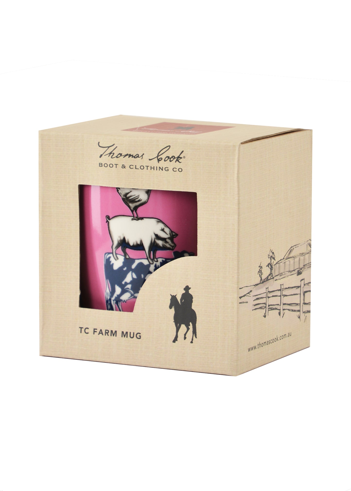Thomas Cook Animal Pyramid Mug
