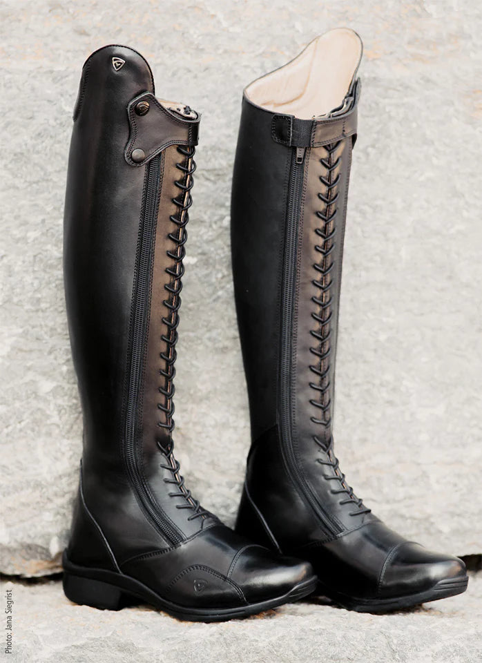 Tonics Tall Boots Solar Black