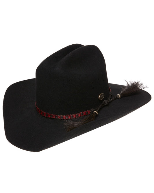 Statesman Great Divide Fur Blend Hat Black