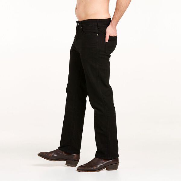 Wrangler Classic Straight Mens Jean Black Rinse