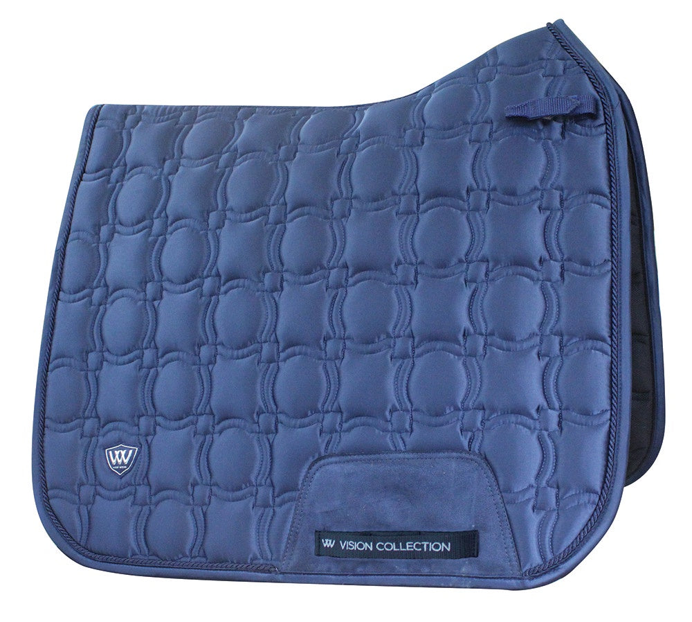 Woof Wear Vision Dressage Saddlecloth Navy