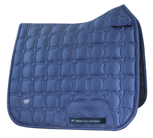 Woof Wear Vision Dressage Saddlecloth Navy