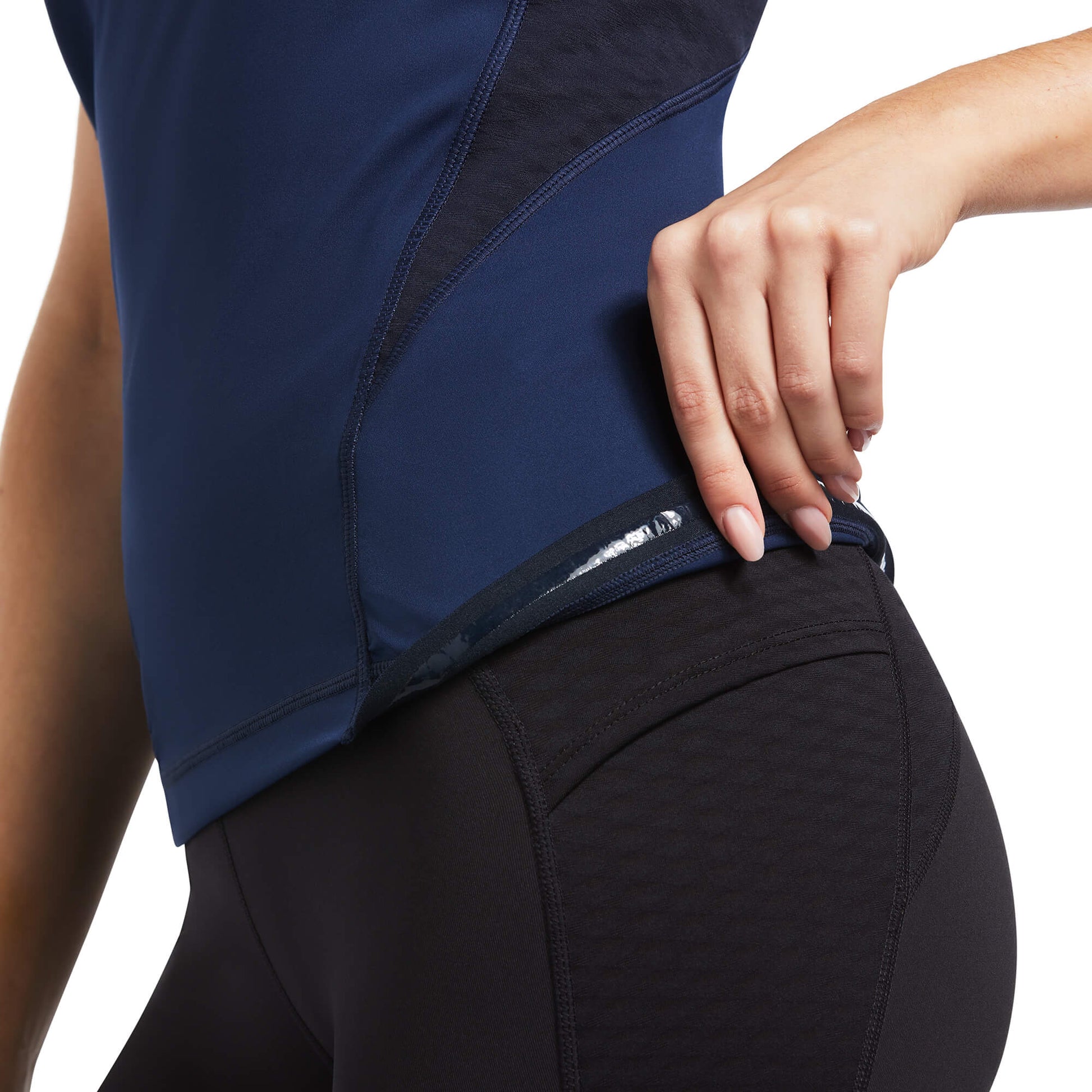 Ariat Ascent Ladies SS Baselayer Navy - Aitken's Saddlery