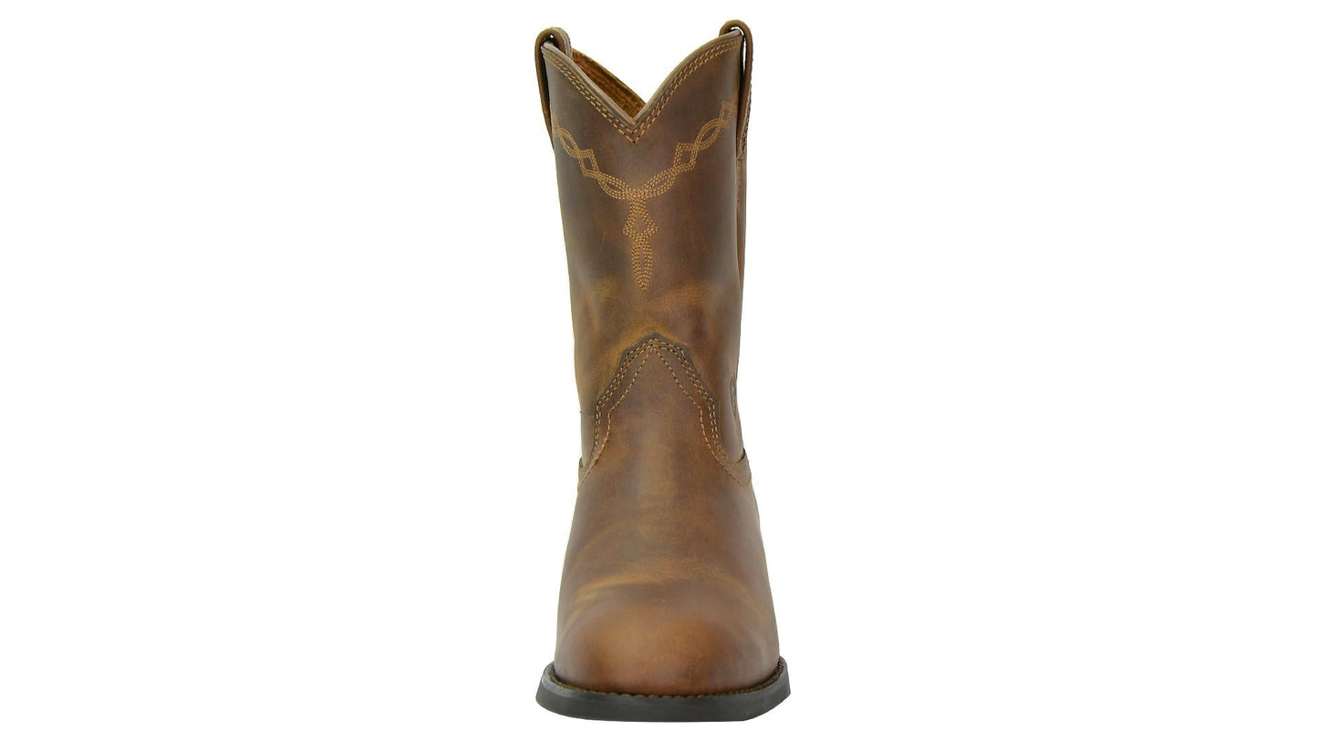 Ariat ATS Mens Roper Distressed Brown - Aitken's Saddlery