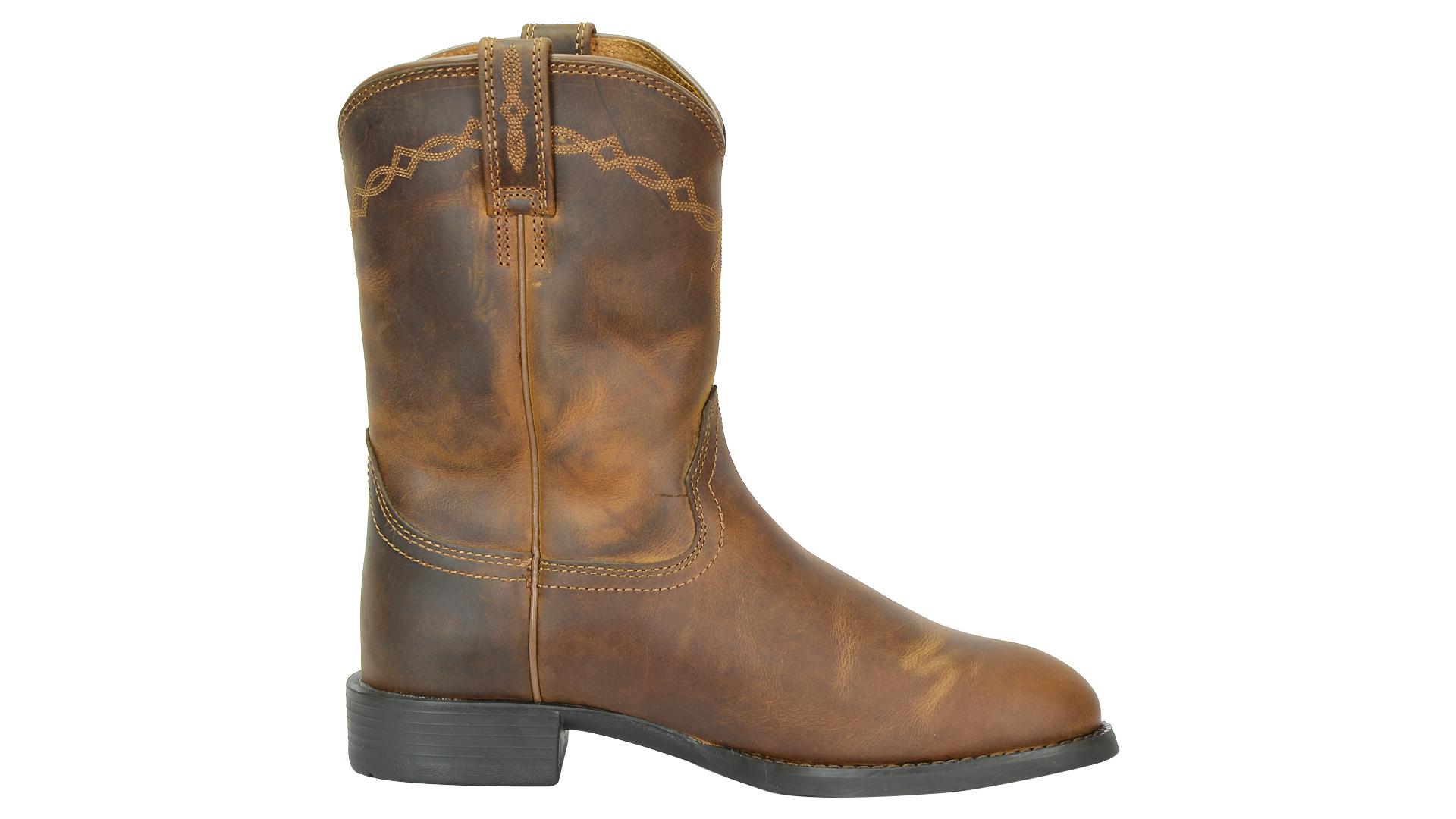 Ariat ATS Mens Roper Distressed Brown - Aitken's Saddlery