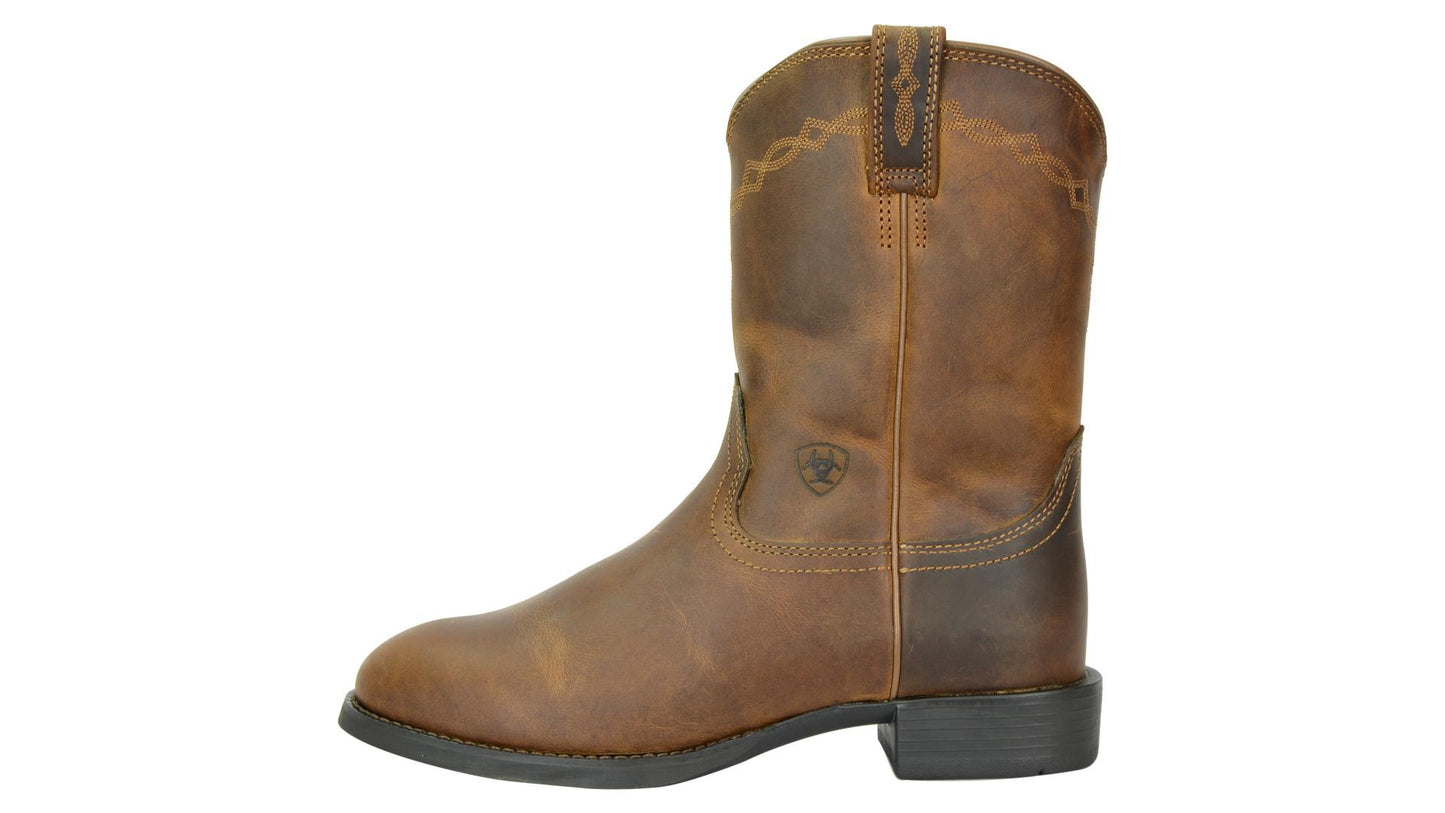 Ariat ATS Mens Roper Distressed Brown - Aitken's Saddlery