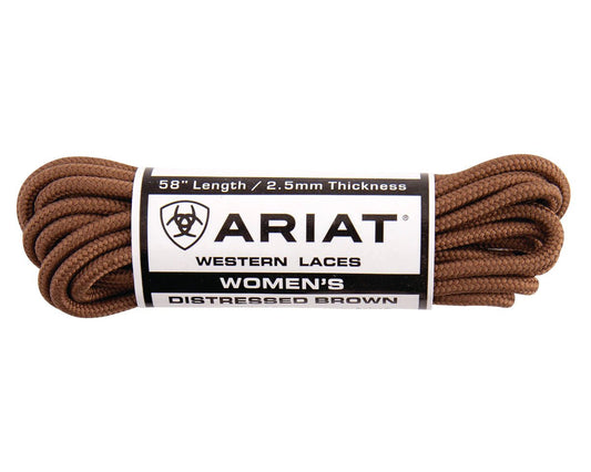 Ariat Brown Heritage Lacer Boot Laces - Aitken's Saddlery