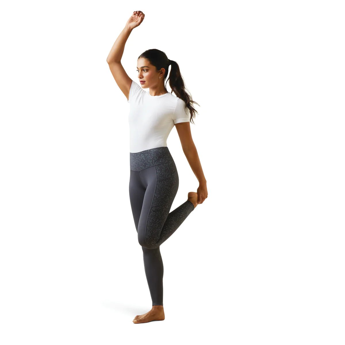 Ariat EOS Ladies Lumina FS Tights Ebony - Aitken's Saddlery