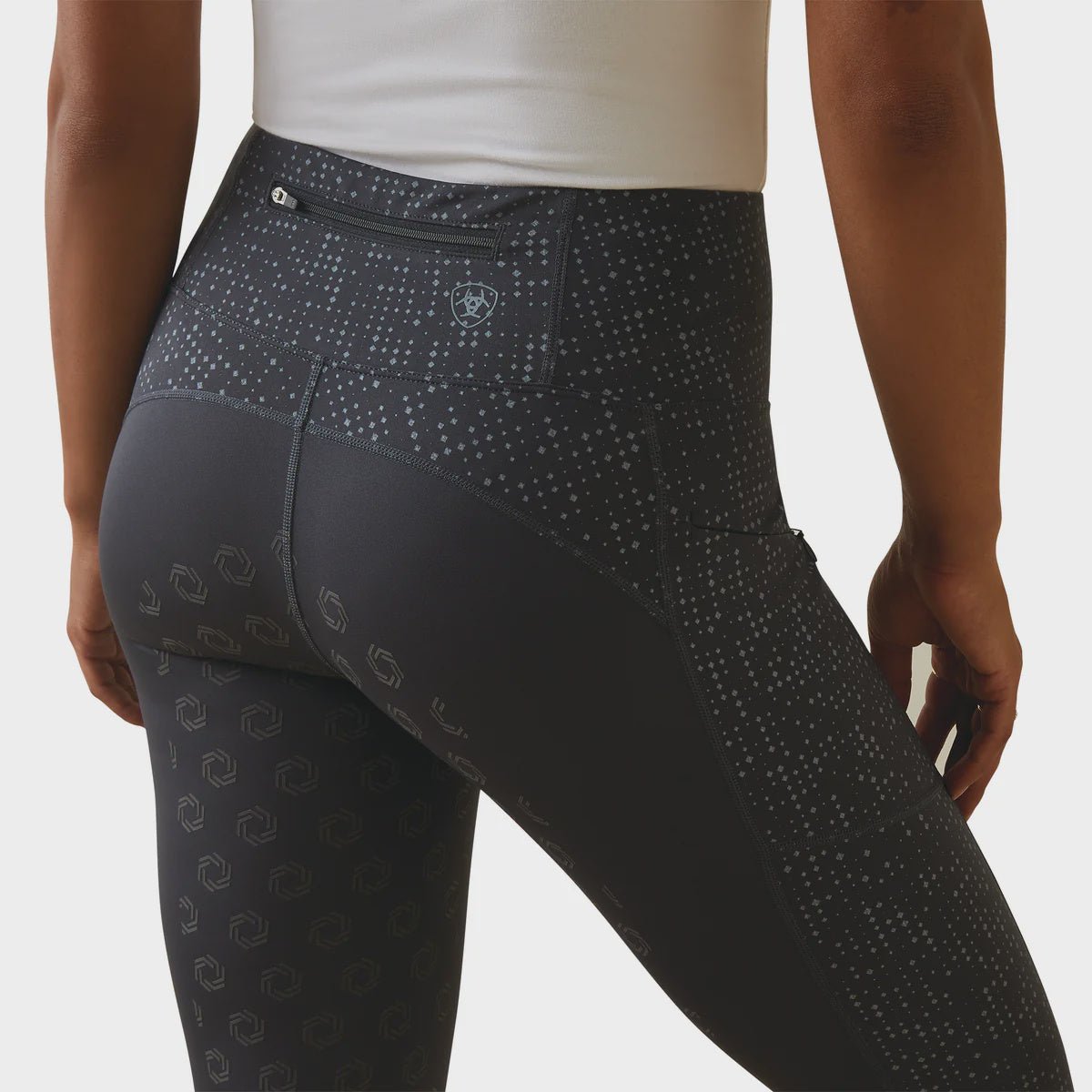 Ariat EOS Ladies Lumina FS Tights Ebony - Aitken's Saddlery