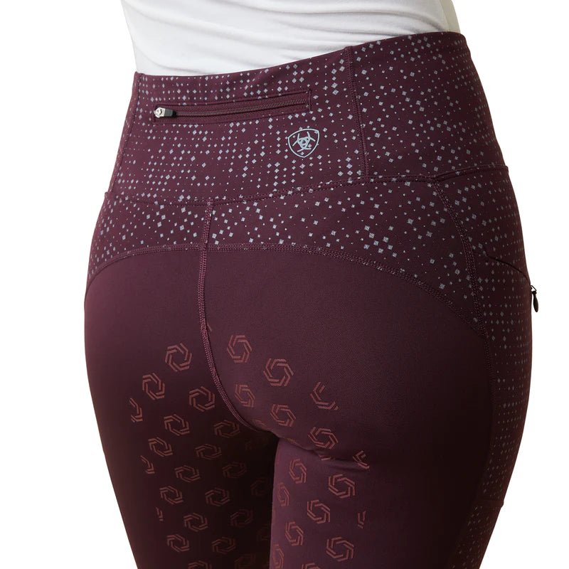 Ariat EOS Ladies Lumina FS Tights Mulberry - Aitken's Saddlery