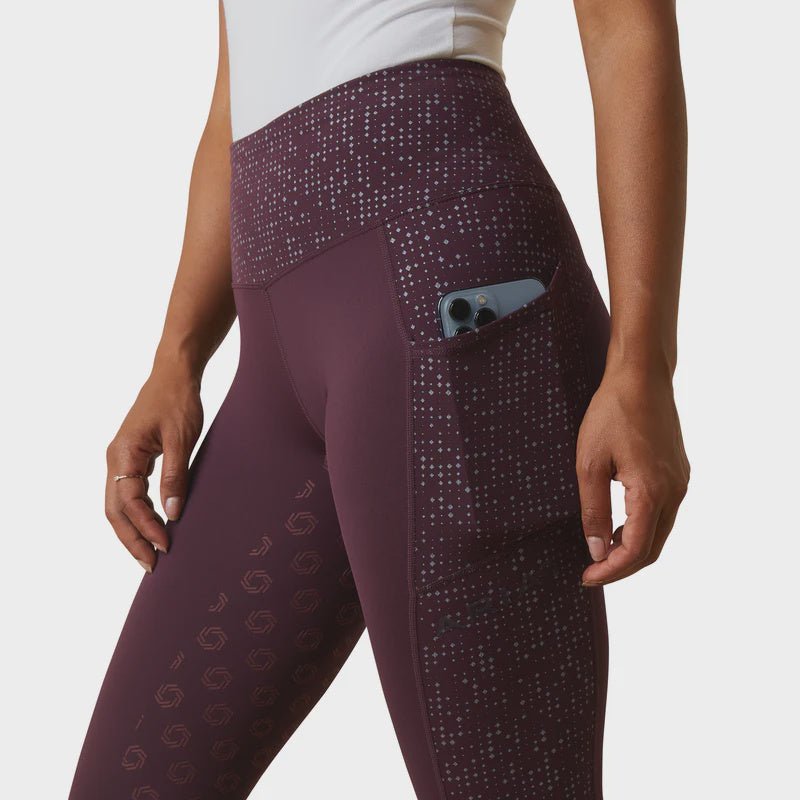 Ariat EOS Ladies Lumina FS Tights Mulberry - Aitken's Saddlery