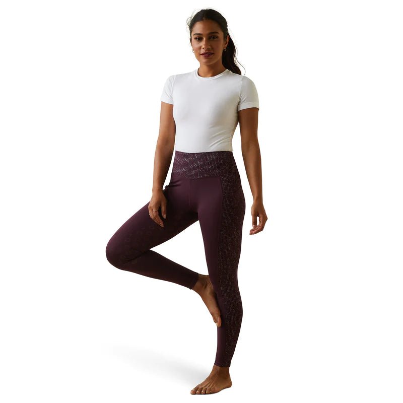 Ariat EOS Ladies Lumina FS Tights Mulberry - Aitken's Saddlery