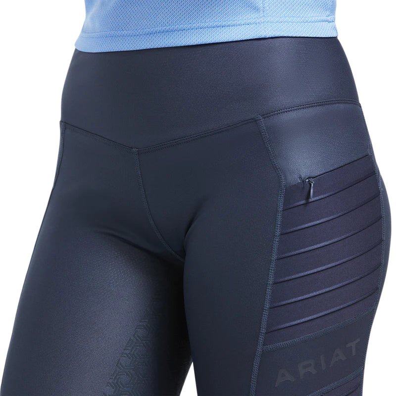 Ariat EOS MOTO Full Seat Tight Ladies Blue Nights Hide Emboss - Aitken's Saddlery
