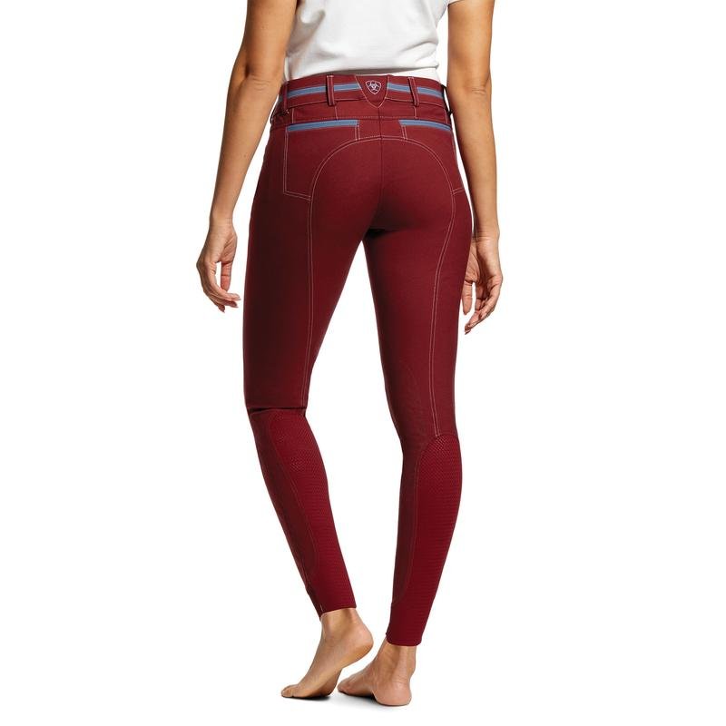 Ariat Heritage Elite Grip Ladies Breeches Cabernet - Aitken's Saddlery