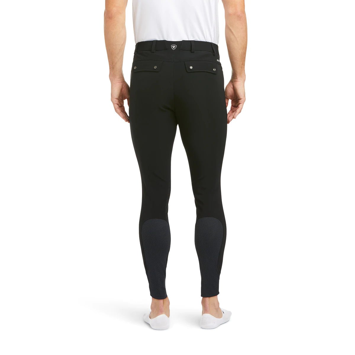 Ariat Mens Tri Factor Grip Breeches Black - Aitken's Saddlery