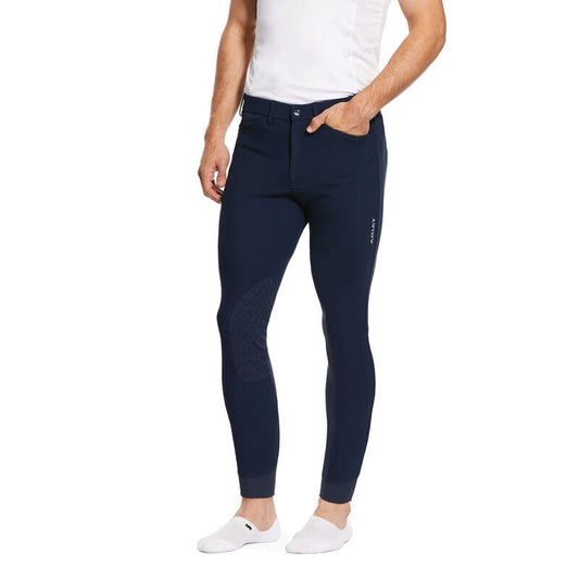Ariat Mens Tri Factor Grip Breeches Navy - Aitken's Saddlery