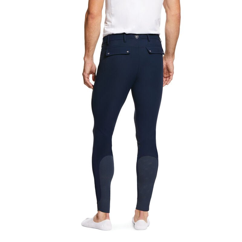 Ariat Mens Tri Factor Grip Breeches Navy - Aitken's Saddlery