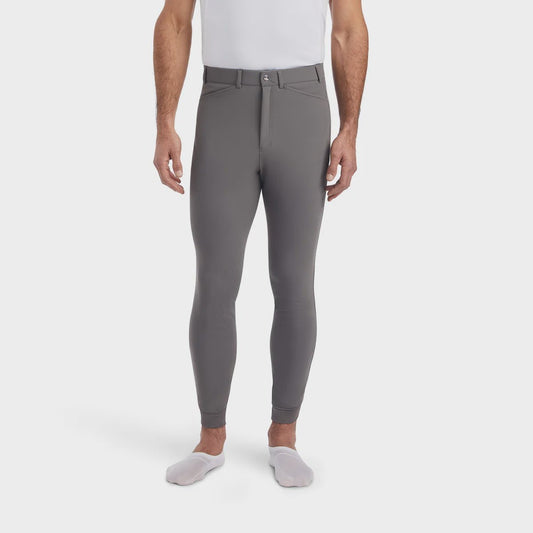 Ariat Mens Tri Factor Grip Breeches Plum Grey - Aitken's Saddlery