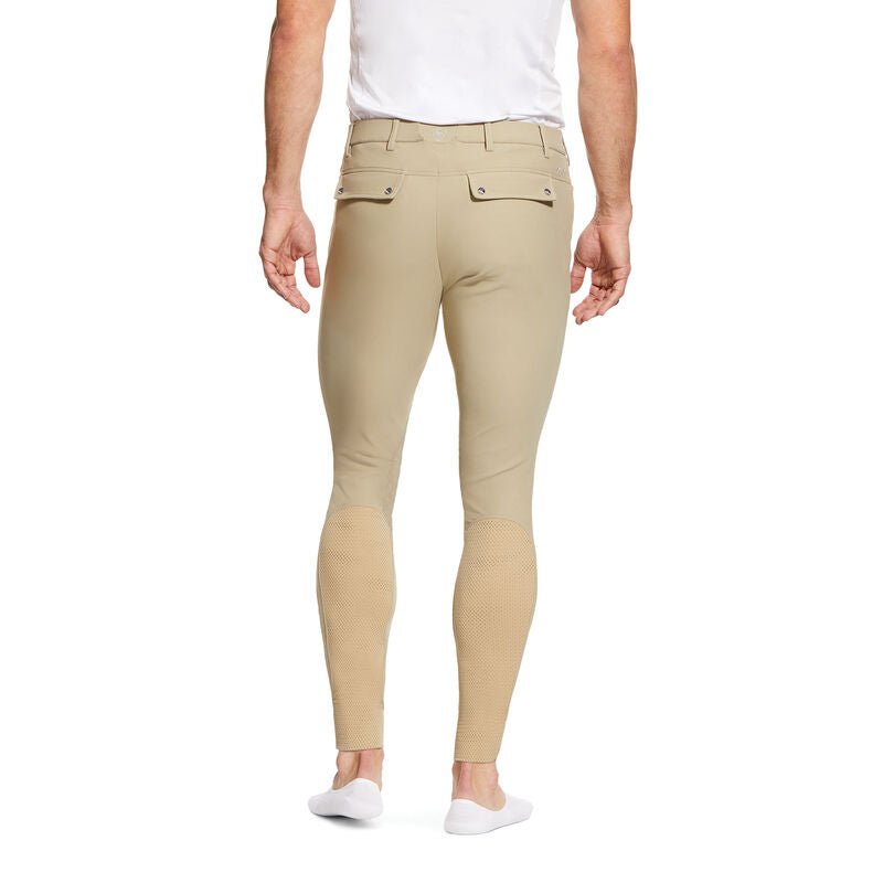 Ariat Mens Tri Factor Grip Breeches Tan - Aitken's Saddlery