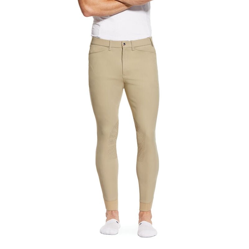 Ariat Mens Tri Factor Grip Breeches Tan - Aitken's Saddlery