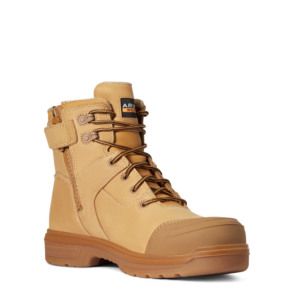 Ariat Mens Turbo JCA Hamersley Carbon Toe Lace Work Boot Wheat - Aitken's Saddlery