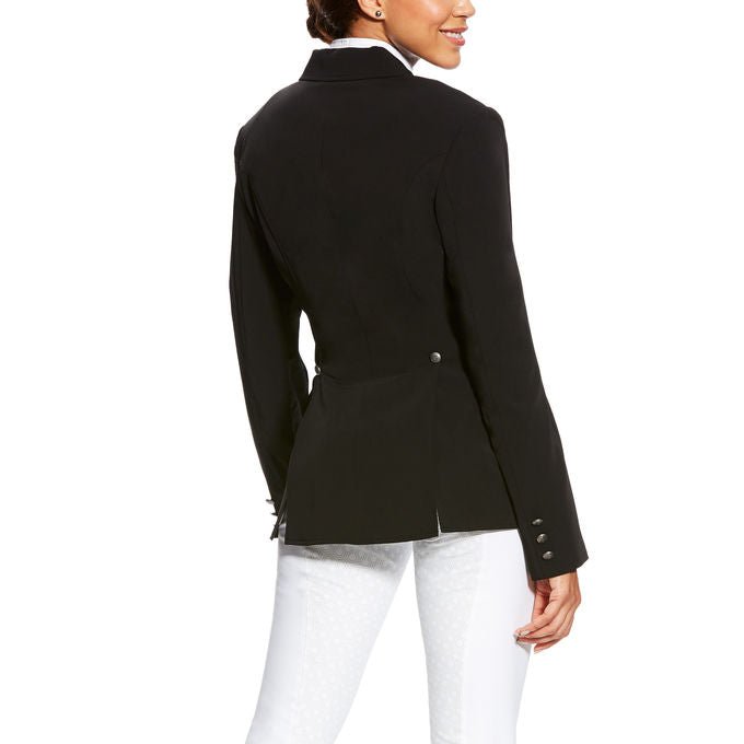 Ariat Palladium Ladies Show Coat Black - Aitken's Saddlery