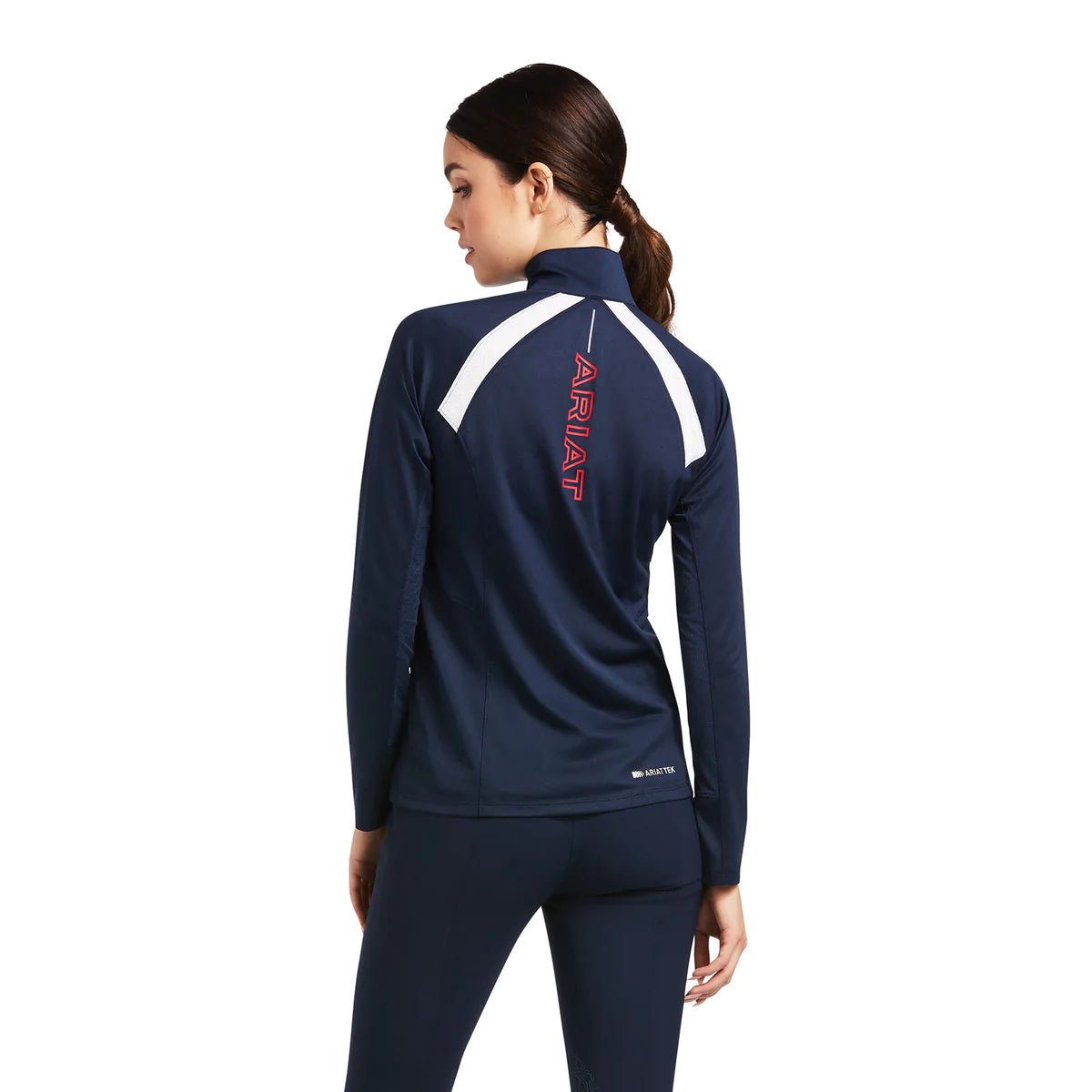 Ariat Sunstopper 2.0 1/4 Zip Base Layer Ladies Team - Aitken's Saddlery