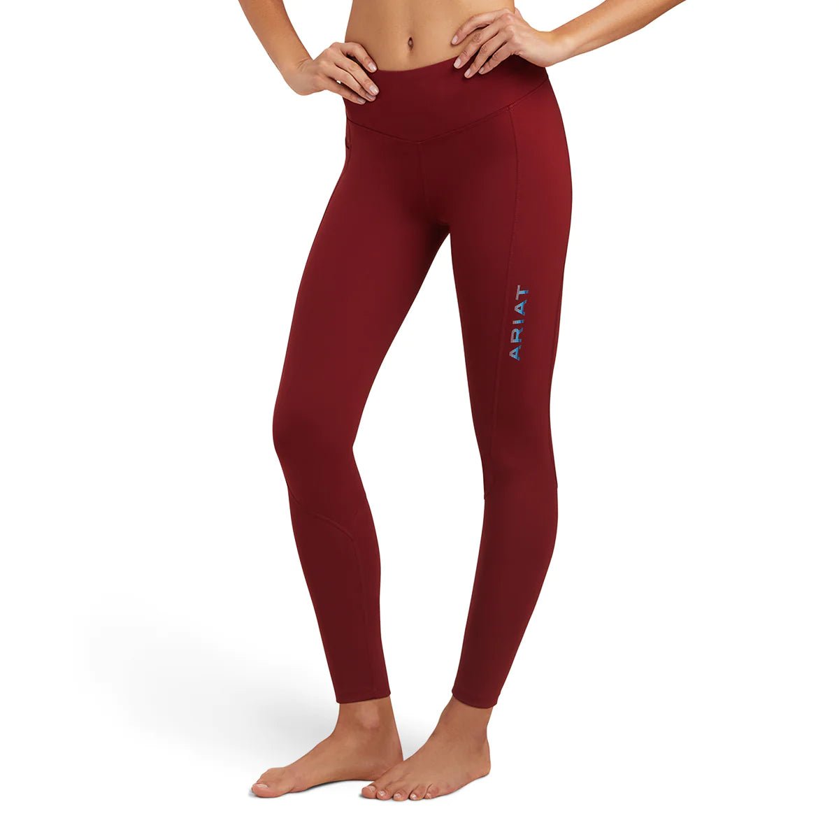 Ariat Tek Tights Ladies Rouge Red - Aitken's Saddlery