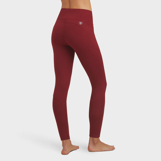 Ariat Tek Tights Ladies Rouge Red - Aitken's Saddlery