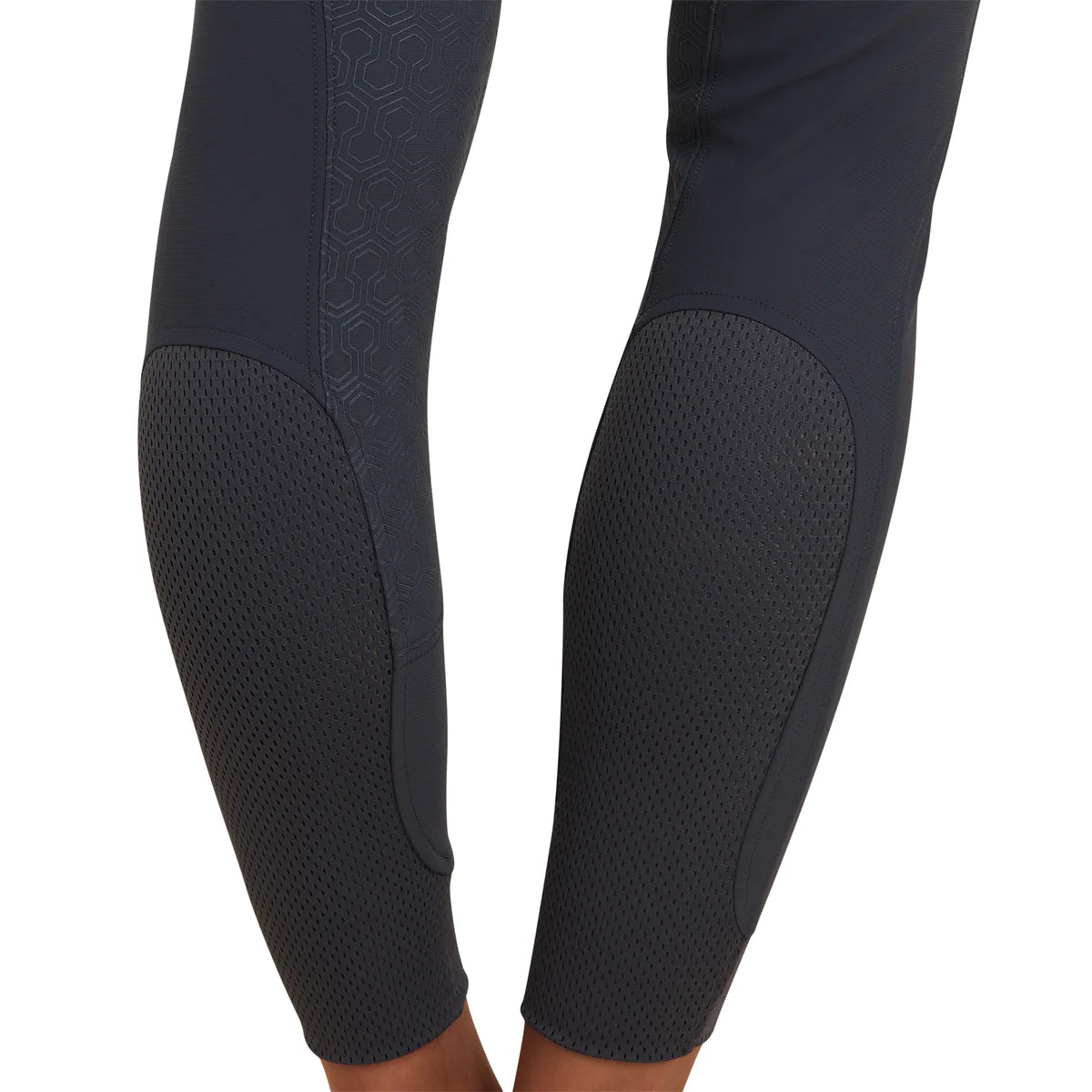 Ariat Tri Factor Ladies FS Lumina Grip Breeches Ebony - Aitken's Saddlery