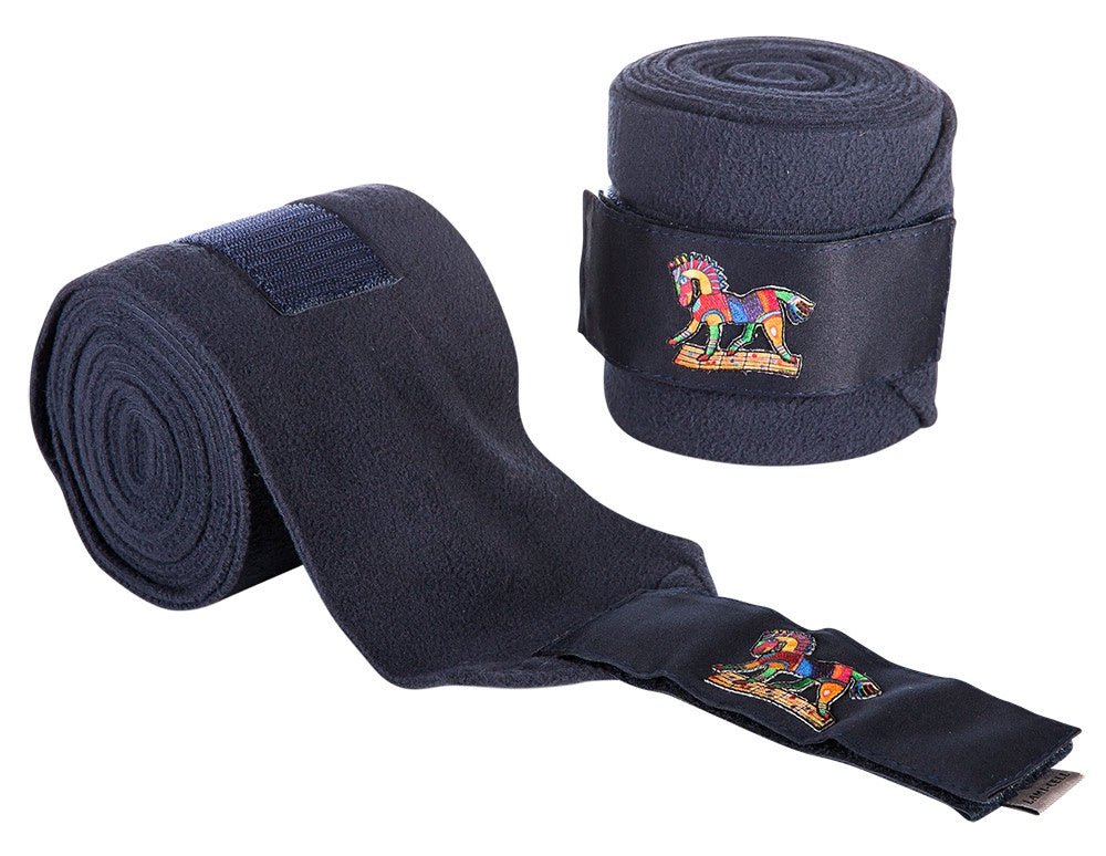 Aubenhausen Classic Polo Bandages Navy - Aitken's Saddlery