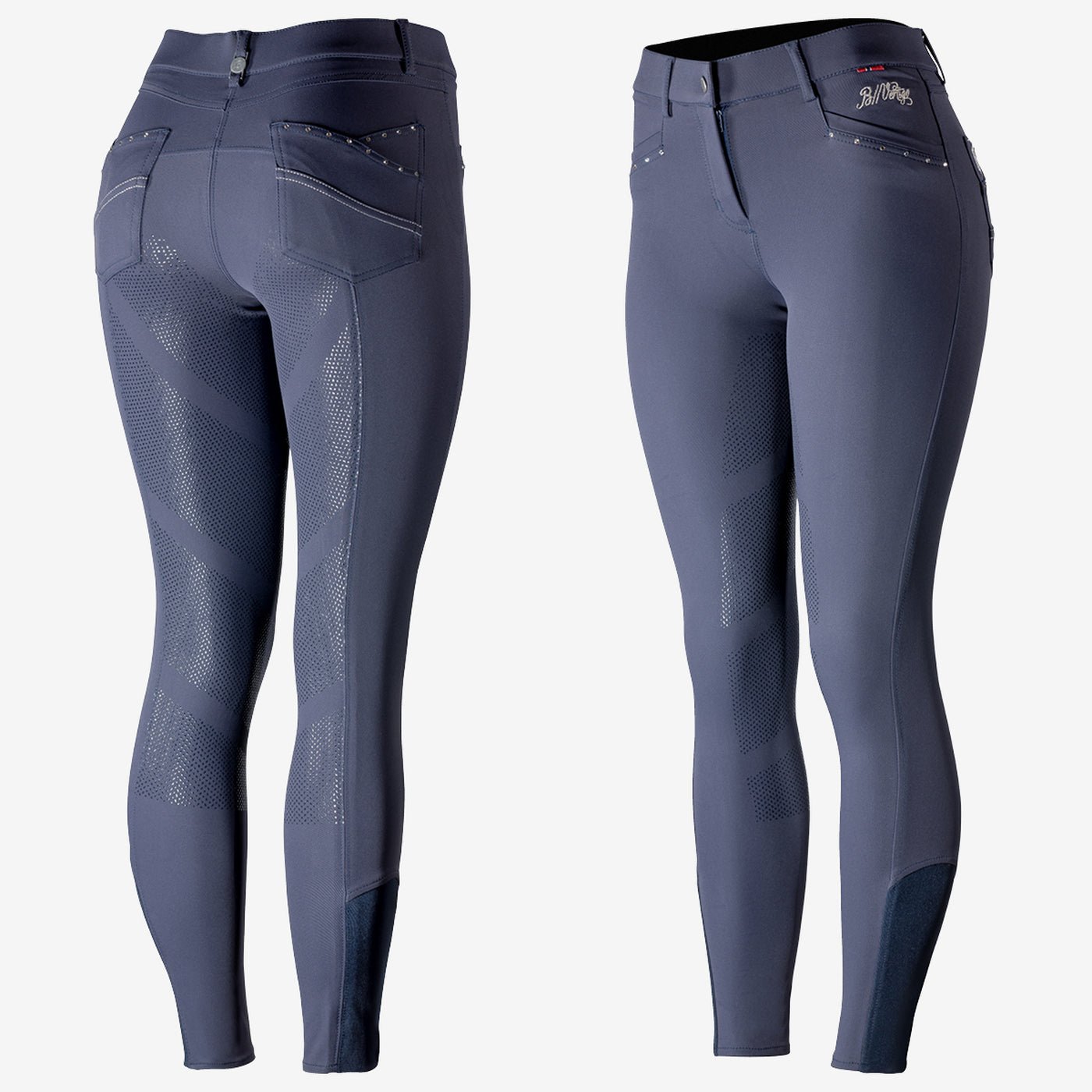 B Vertigo Olivia Ladies Navy Breeches - Aitken's Saddlery