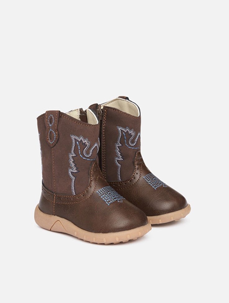 Baxter Baby Western Boots Brown - Aitken's Saddlery