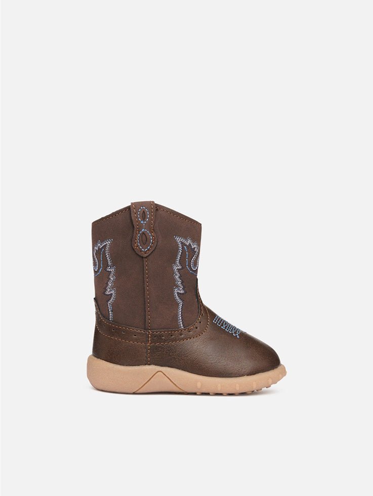 Baxter Baby Western Boots Brown - Aitken's Saddlery
