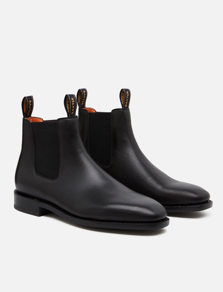 Baxter Goulburn Boots Black - Aitken's Saddlery