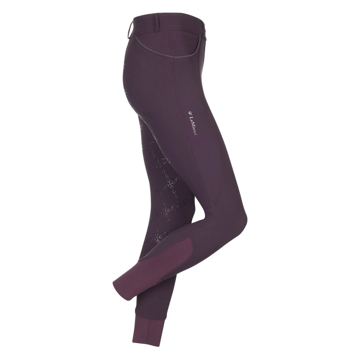 My LeMieux Freya Luxe Breeches Aubergine