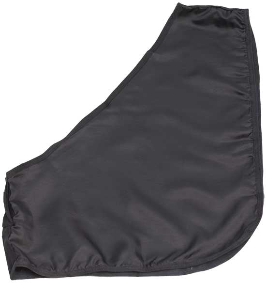 Bib Zilco Satin Lining Black - Aitken's Saddlery