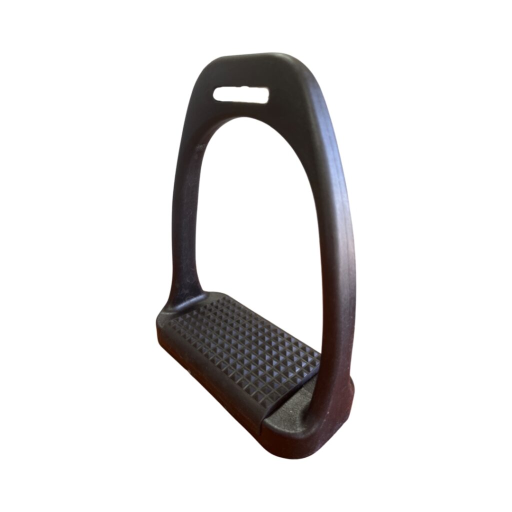 Status E2 Poly Stock Stirrup Iron Black