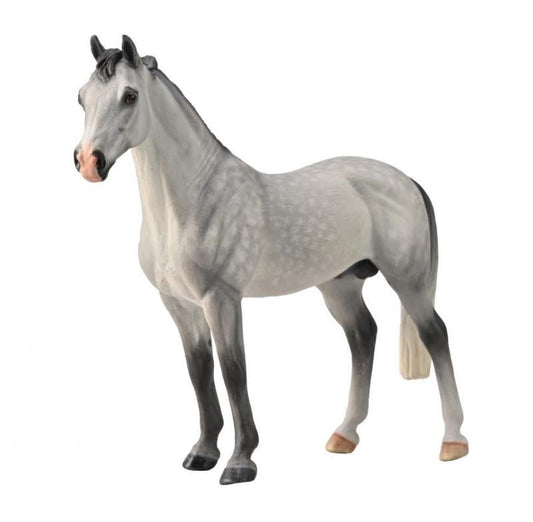 Collecta Hannovrian Stallion Dappled Grey - Aitken's Saddlery