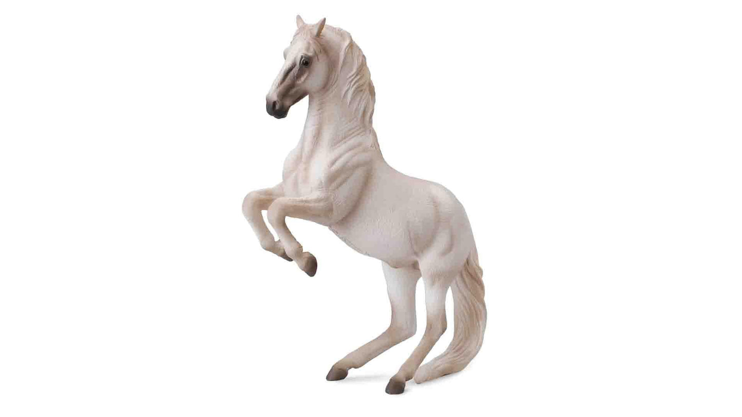 Collecta Lipizzaner White Rearing Stallion - Aitken's Saddlery